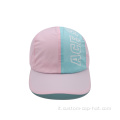 Fashion Two Color Sports Hat con logo stampato